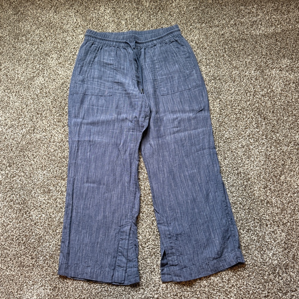 Althea Retreat Linen High Rise Wide Leg Pant